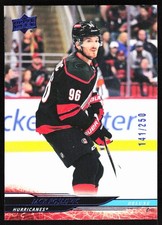 2024-25 Upper Deck Deluxe Jack Roslovic 141/250 Carolina Hurricanes #523