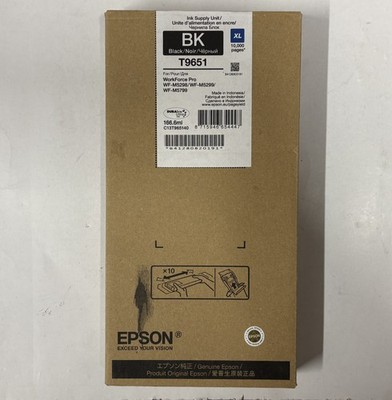 original Epson Tintenpatrone T9651 Black WF M5298 M5299 M5799 (11/2025) OVP