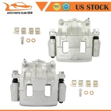 Set of 2 Front Brake Calipers For 2011-2015 LINCOLN MKX w/ Bracket