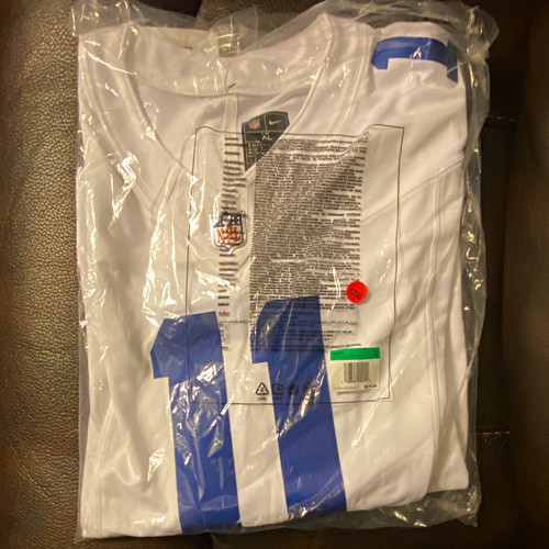 Nike National Football League NFL Football Jersey Men's Size XL White Blue