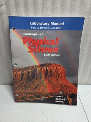 New - Laboratory Manual for Conceptual Physical Science Paul Hewitt No Markings