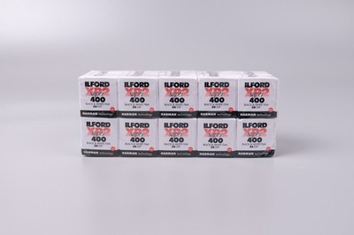 10 x Ilford XP2 Super 400 135-36 Kleinbildfilm schwarz-weiß