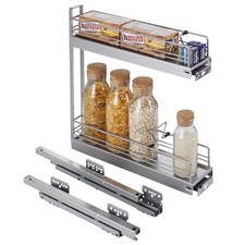 SO-TECH® Kesseböhmer 15er-Unterschrankauszug CLASSIC 2-etagig 90° mit 3D-Adjust