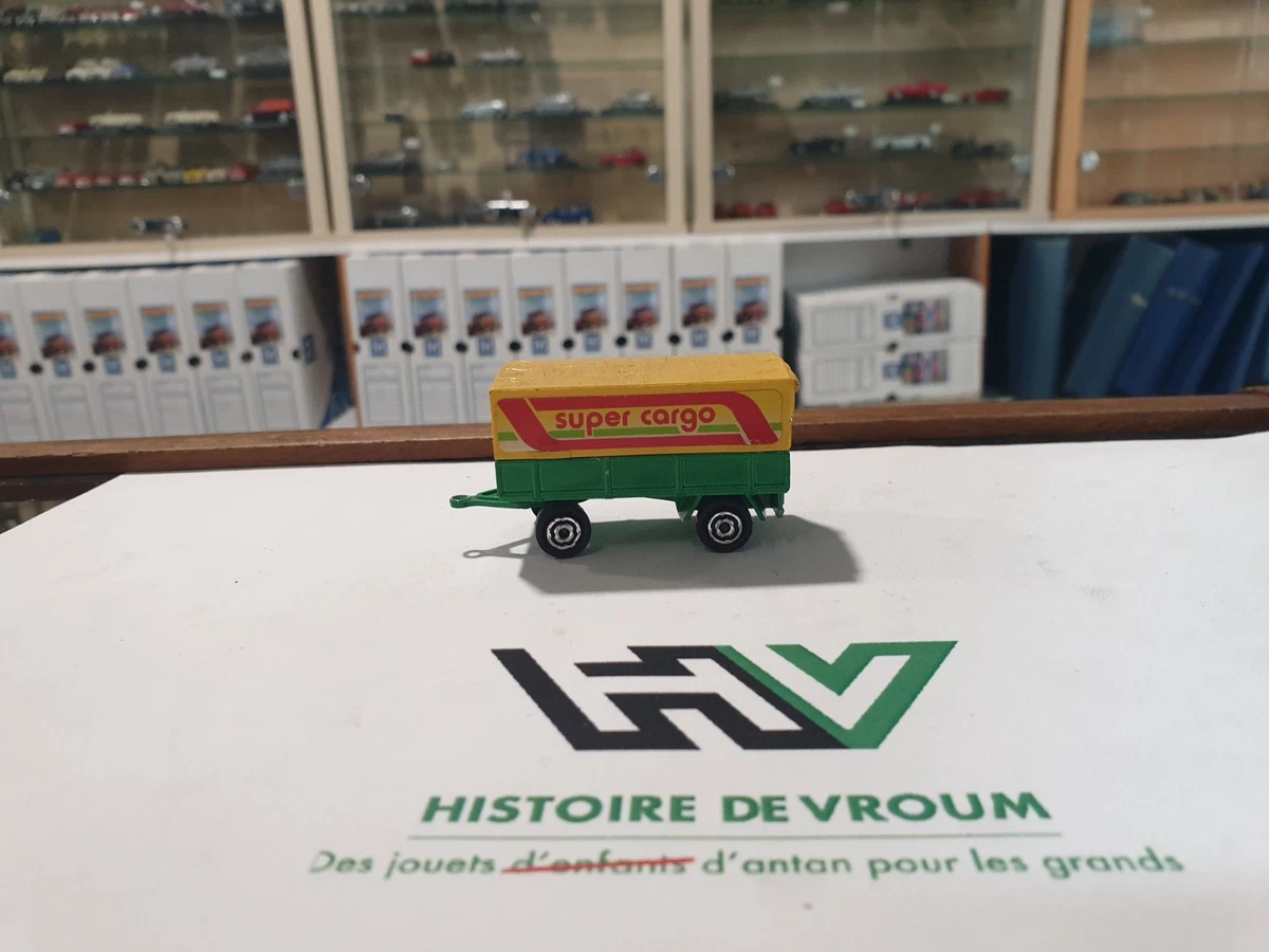 Remorque Citerne AGIP Majorette échelle 1/100 - Occasion En Bon état - Modèle Réduit