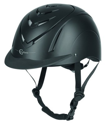 Covalliero Reithelm Nerron VG1 schwarz 55-59 Reitkappe Reiterhelm + Tasche 32299