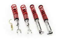 MTS Gewindefahrwerk Stance Edelstahl Audi A4 B5 (8D) XMTSGWAU53-S Mit Gutachten