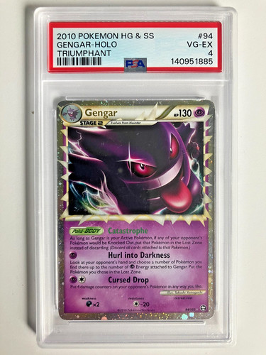 Gengar graded PSA 4 for sale on eBay