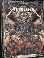 Metallica Amsterdam Netherlands Pop Up Juan Ma Orozco AP Poster Print 317/340