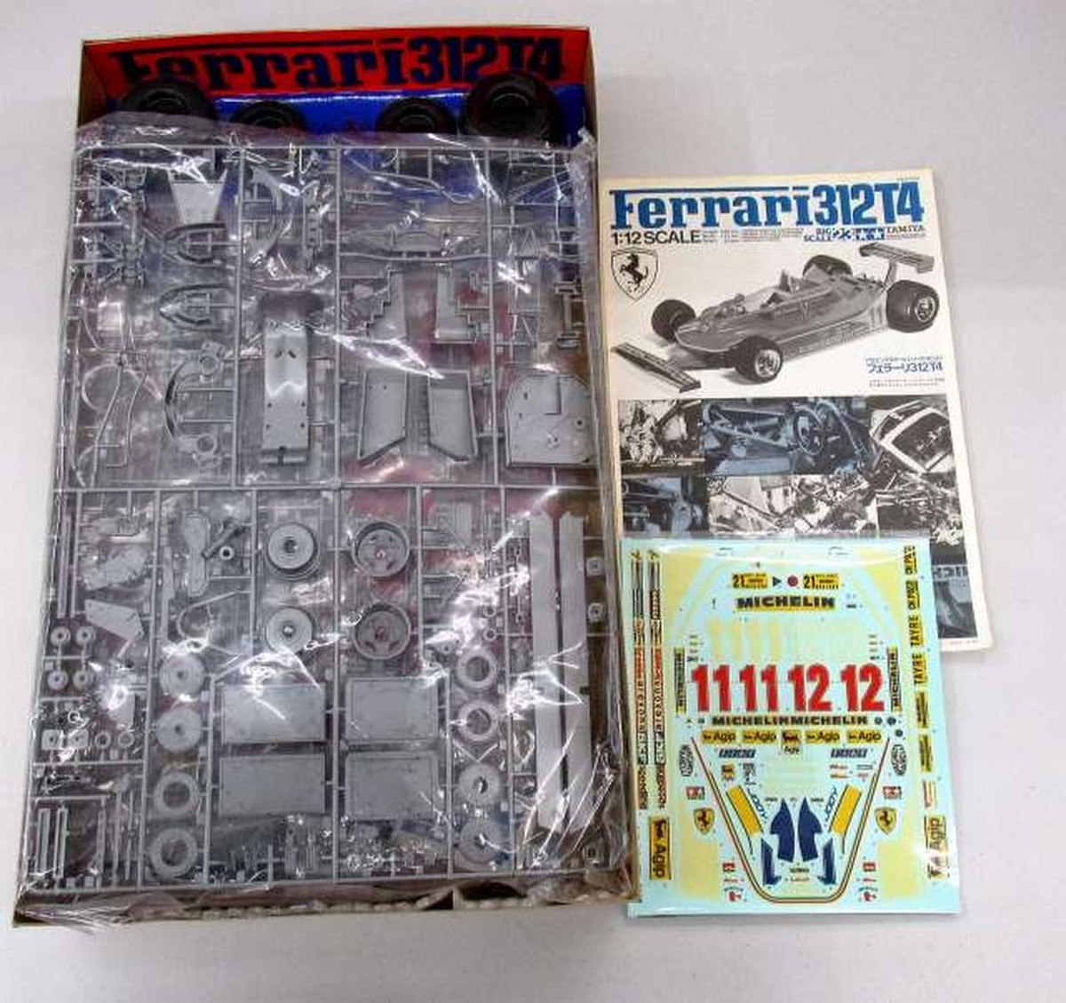 Tamiya 1/12 Ferrari 312T4 F1 1979 Model Kit ITEM 12025 Jody