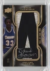 2008-09 Upper Deck UD Black HOF Letters /6 David Thompson #HOF-DT Auto HOF