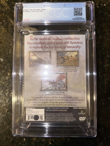 Drakan: The Ancients' Gates (Playstation 2 PS2) New Sealed CGC Graded 9.8 A+ - Picture 2 of 3