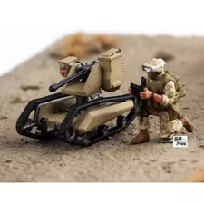 1/72 US Israel PITBULL RCWS unmanned combat vehicle 1 Soldiers model