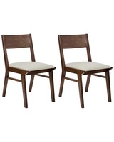 EsstischstüHle Im Traditionellen Retro-Design 2Er-Set Armlose SitzfläChe Aus Bei