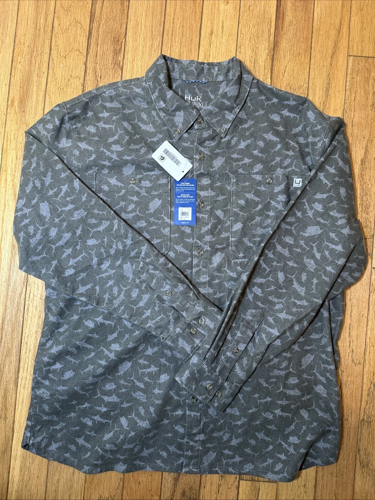 NWT Huk Chesapeake KC Printed Flannel Men's Moss Fishing Shirt Size XL MSRP $90
Opens in a new windo