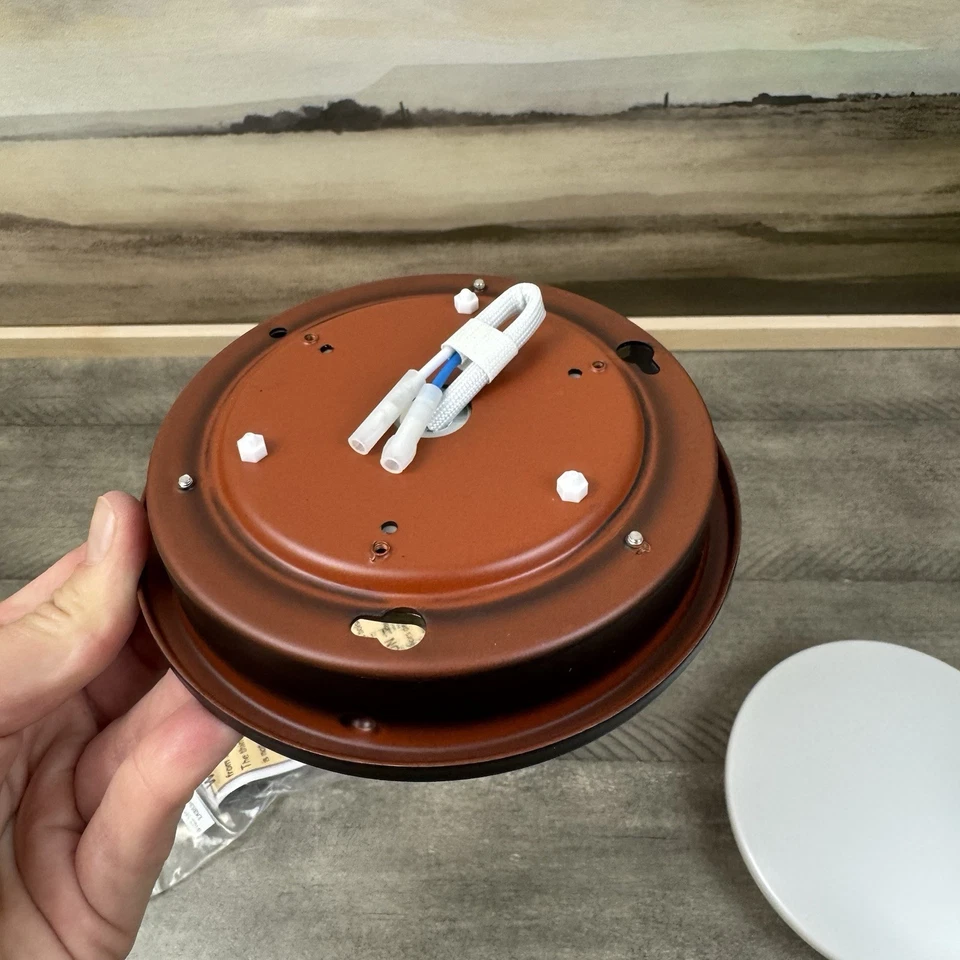 Fanimation Kute 52 LED Dark Bronze Fan Light Kit LK8534DZ Scuffs Read OB - Image 4 of 4