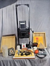 BESELER 67sc Enlarger darkroom outfit Turnkey Trays Carriers Rodenstock Paterson