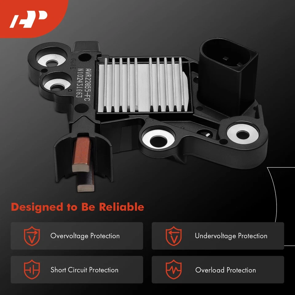 Regulador de voltaje del alternador A-Premium para Volkswagen Tiguan 2017-2023 1,4 L 2,0 L Foto 4 de 4