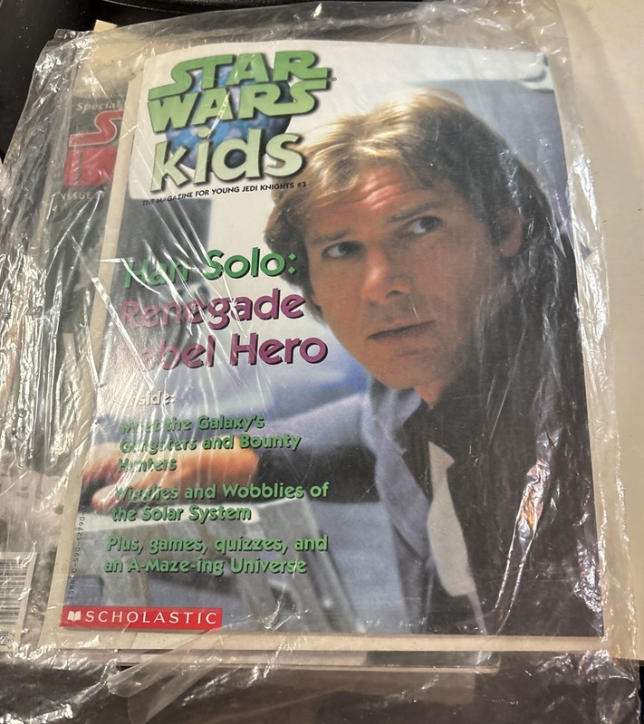 Star Wars Kids Magazine #3 Han Solo And 1 Insider Magazines 2 Advertising Vint