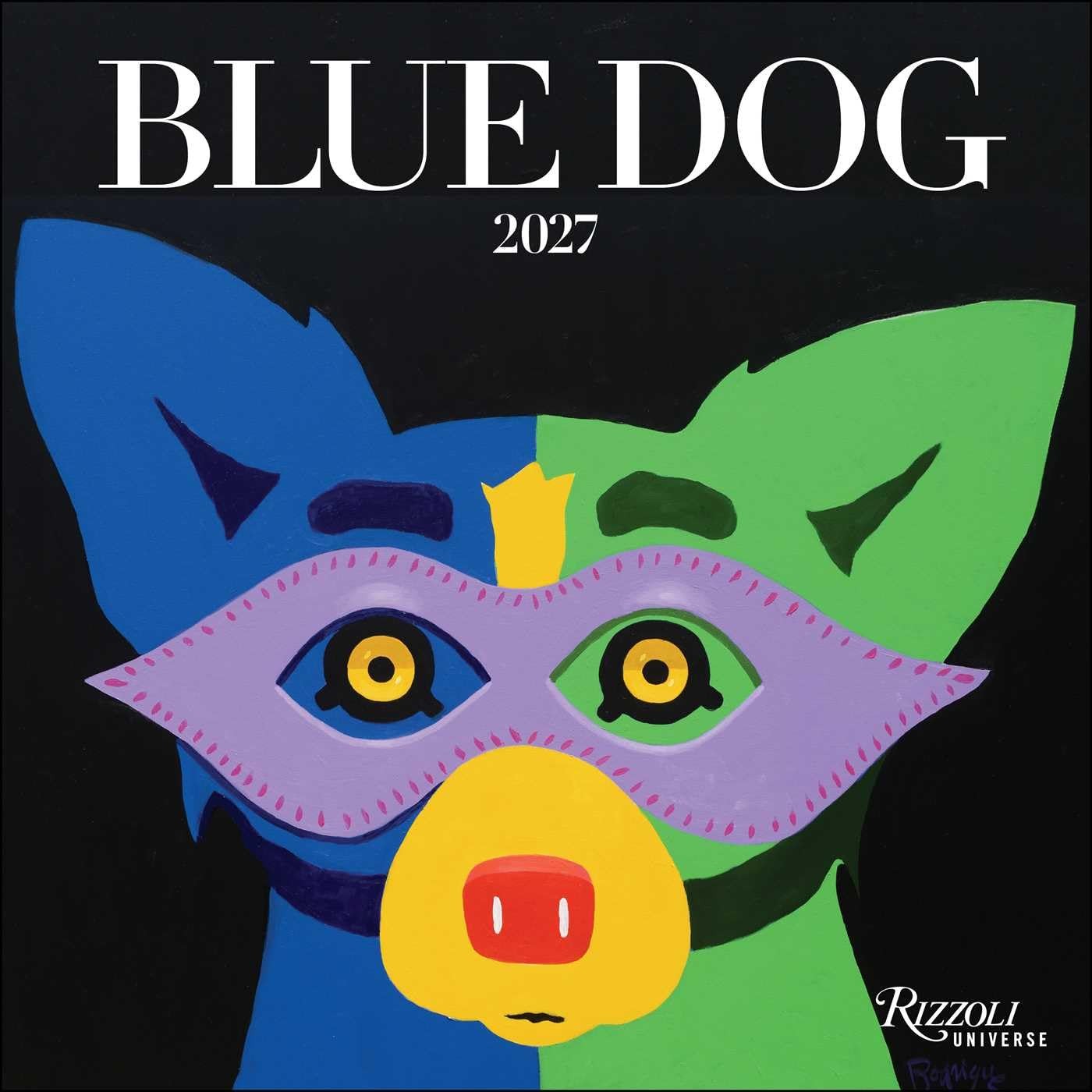 Blue Dog 2027 Wall Calendar by George Rodrigue | 2026 - Image 3