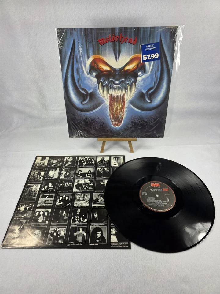 Motörhead Rock 'N Roll LP 1987 US Press GWR / PROFILE Records PAL 1240 In Shrink - Image 3 of 4