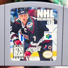 NHL Breakaway 98 Nintendo 64 N64 Cartridge NTSC-U/C Hockey