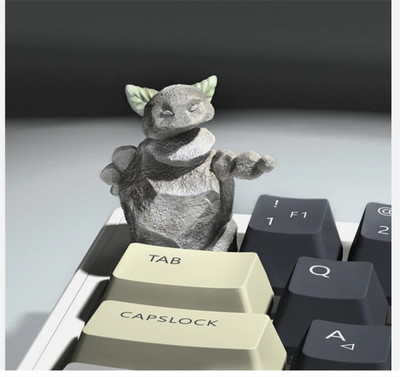 Movies Ne Zha 2 Anime Shi Ji Resin Keycap Custom Made for Mechanical Keyboard