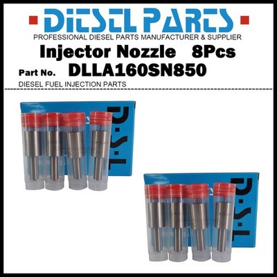 8Pcs Diesel Fuel Injector Nozzle Tips DLLA160SN850 for Mitsubishi Fuso 8DC9T2