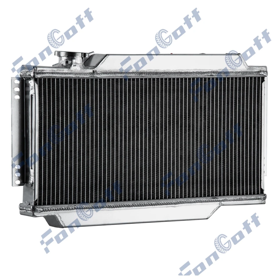 2-Rangées Aluminium Radiateur Pour Triumph Spitfire MARK III IV 1500 64-78 Nou - Immagine 4 di 4