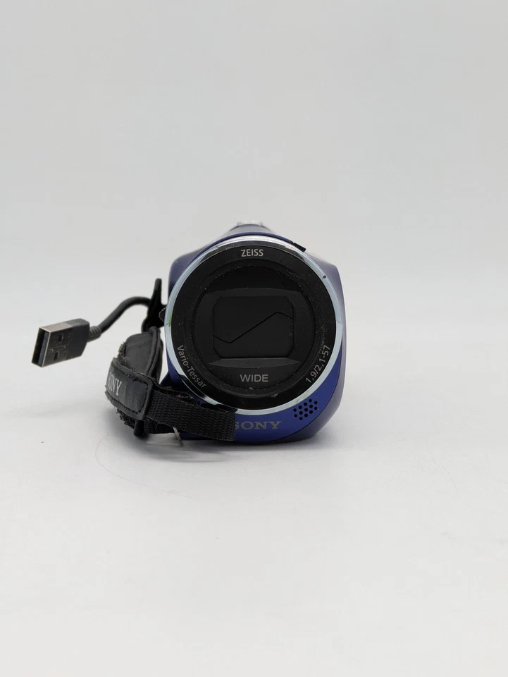 Sony HDR-CX240 Handycam 9.2MP 54x Clear Zoom HD Camcorder Blue *Untested* - Image 2 of 4