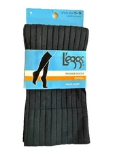 L’eggs Women Black Trouser Socks