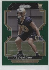 2021 Panini Prizm Rookie Green Prizm Pete Werner #391 1lm5