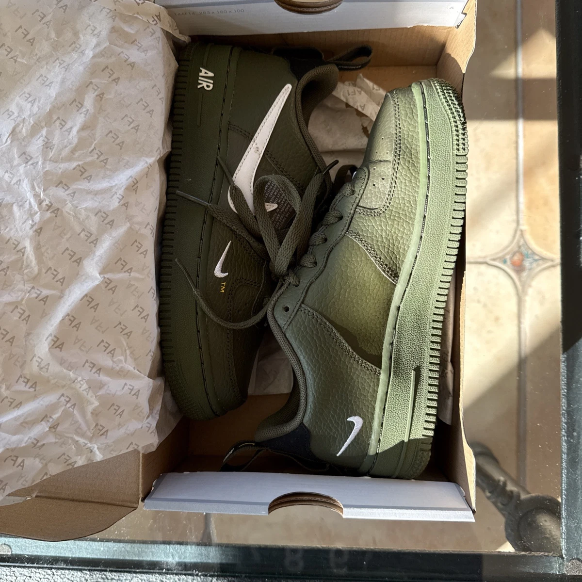 Nike Air Force 1 '07 Low Olive Canvas for Sale | Authenticity