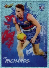 2026 AFL SELECT FOOTY STARS ADRENALINE ACETATE CARD - A89 Ed RICHARDS [BULLDOGS]