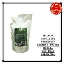 MILBON Indulging Hydration Shampoo 1000ml Refill Dry Hair Japan New