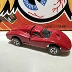 1969 Hot Wheels REDLINE  FORD MARK IV Red Enamel White Int Minty Blister Pull