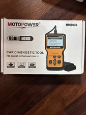 OBD2 Scanner Code Reader for car - Engine Fault Code Reader MOTOPOWER MP69033