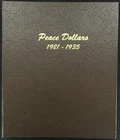 Peace Dollar 1921-1935 Album Includes 6 Coins