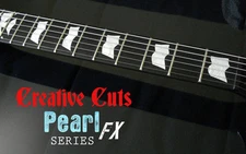 James Hetfield ESP TRUCKSTER Iron Cross Flag MOP Inlay Stickers for ANY GUITAR