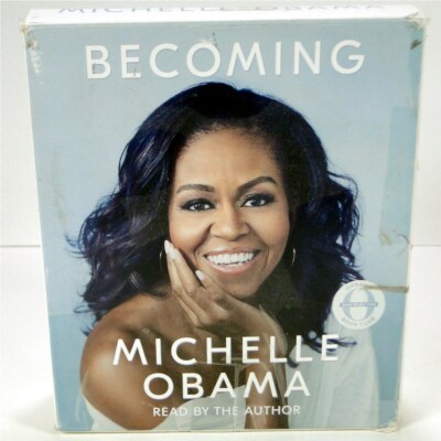 BECOMING, Michelle Obama Audiobook 2018, 16 CDs - read by Michelle Obama, NICE!