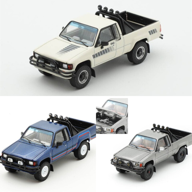 ミニカー GCD DIECAST TALK-1985 TOYOTA HILUX SR5 GCD DiecastTalk Exclusive 1/64 Toyota 1985 Hilux SR5 Xtracab
