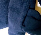 USA Olympics Navy Fleece Jacket w/long sleeves & Full Zip, sz Men's L
