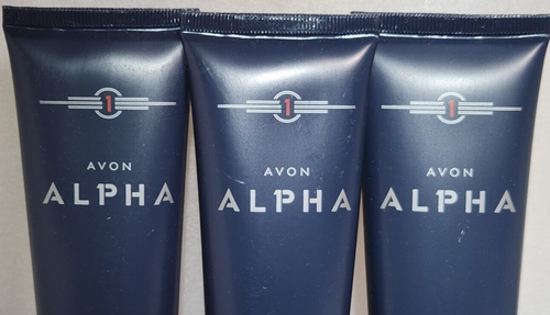 Avon ALPHA After Shave Conditioner 3.4 fl.oz. Lot of 3 (3 tubes per lot) - Picture 2 of 6