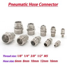 Air Line Hose Twist Lock Coupler Brass Fittings &Male Thread End Quick Connector