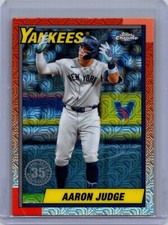 2025 Topps Series 1 Aaron Judge 1990 Silver Pack Mojo #T90-C82 New York Yankees