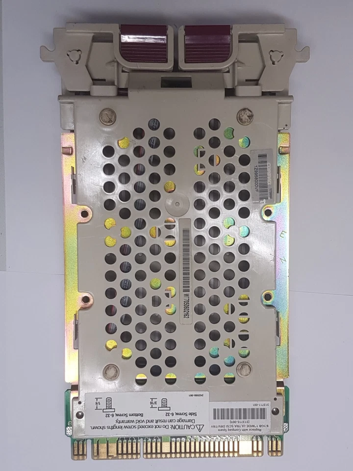 HP Compaq 313715-001 3.5 " SCSI Caddies Caddy Tray - Image 3 of 3