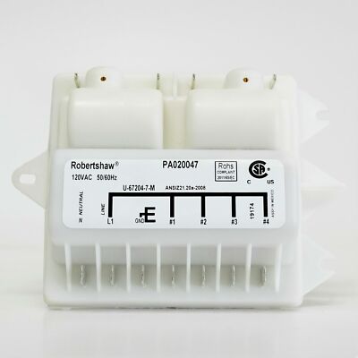 Robertshaw U-67204-7  Gas Oven Spark Ingition Module for Viking PA020047 