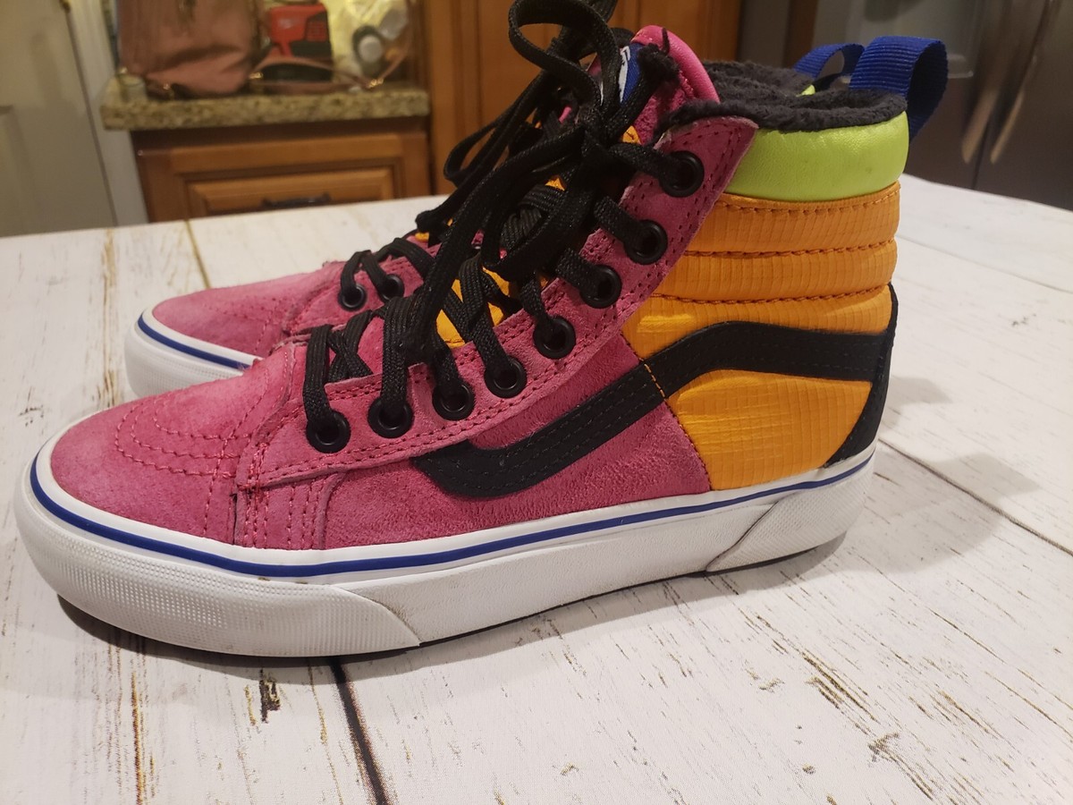 Womens 5.5 Van's Sk8-Hi MTE DX Colorblock Scotchgard 3M Mens 4.0
