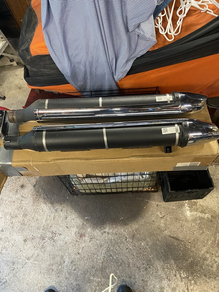 Victory Cross Country Tour 2017 motocicleta cromo stock escape despegue ¡como nuevo! Foto 4 de 4