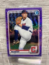 2020 Bowman Chrome Shane McCarthy #BCP-179 Purple Shimmer