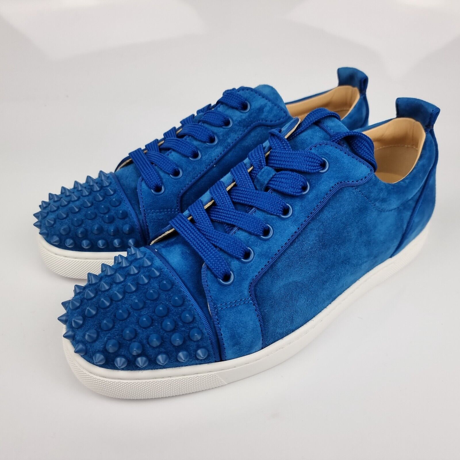 Christian Louboutin Louis Blue Sneakers New US | eBay